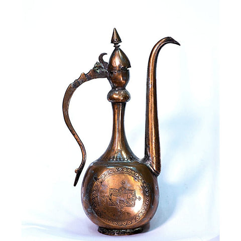 Antique Persian Shah Abbas Water Jug