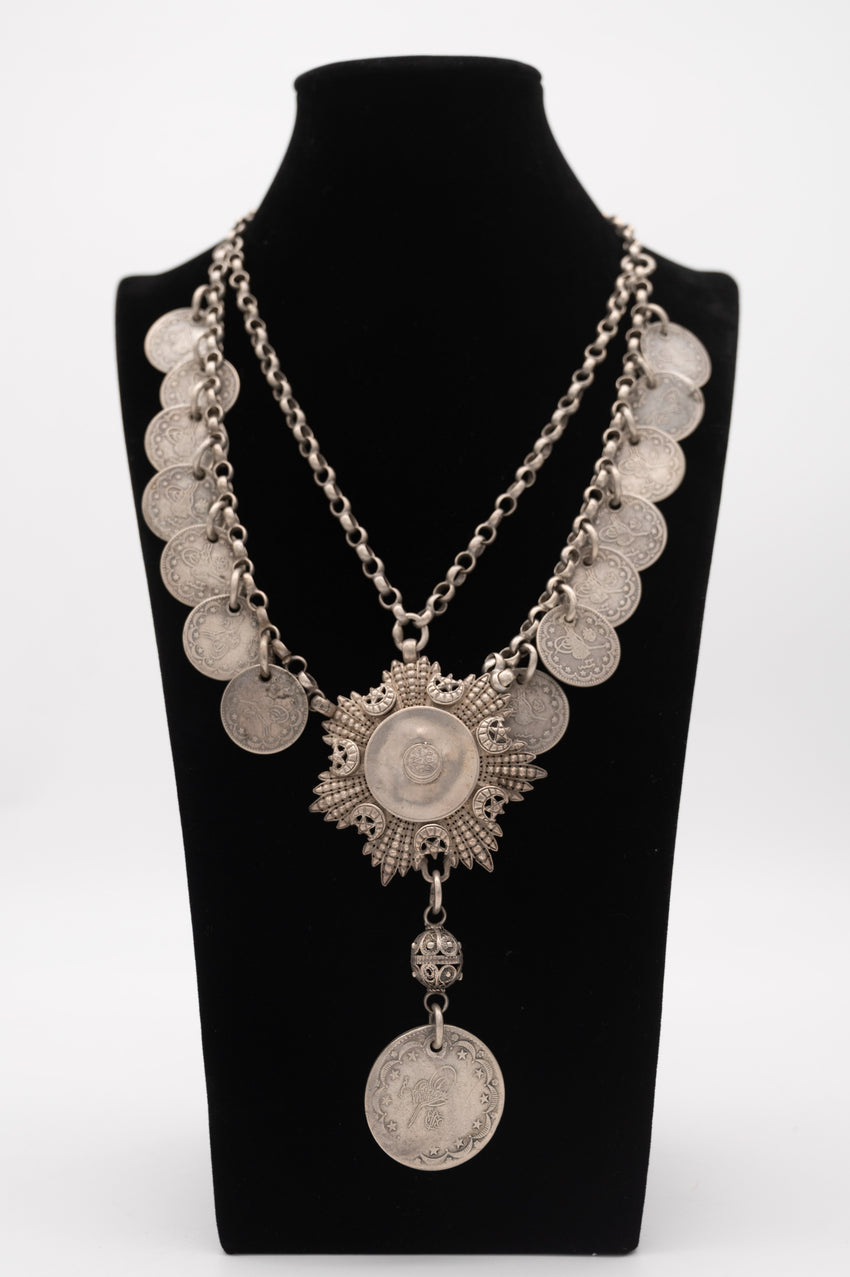Old Palestinian Silver Znaq circa 1900
