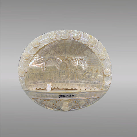 Mother of Pearl Large Bethlehem Shell circa 1900
