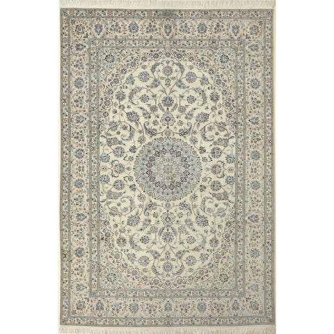 Persian Naeen 6LA Rug Silk and Wool