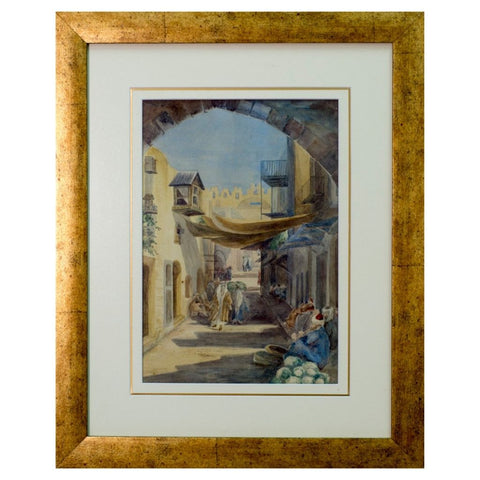 Original Water Colour Painting, Old City Jerusalem